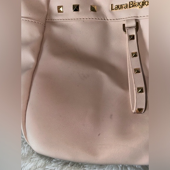 RARE Pink Laura Biagiotti Deadstock Travel Backpack - Picture 10 of 10